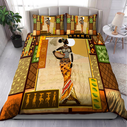  African Woman Bedding Set