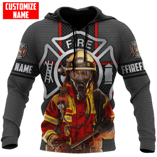  Customized Name Firefighter Unisex Shirts
