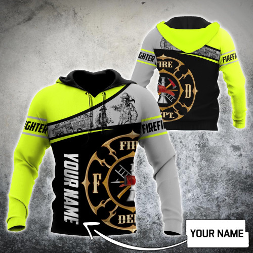  Customize Name Firefighter Shirts For Men And Women MH