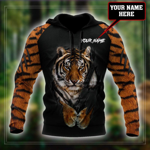  Customize Name Tiger Hoodie For Men And Women AM