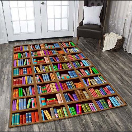  Library - Book Lovers Rug