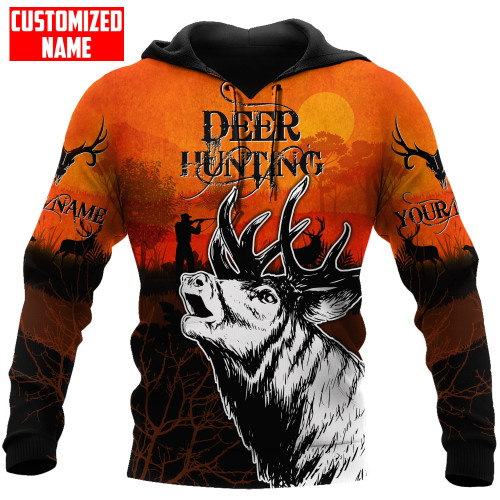  Personalized Deer Hunting Hoodie ABM
