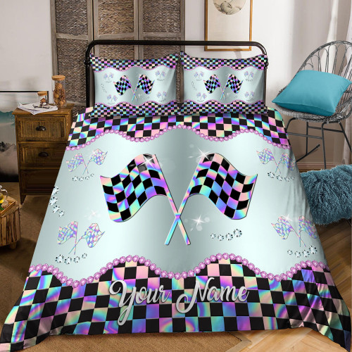  Personalized Racing Bedding Set