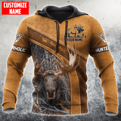  Moose Hunting Custom Shirts DA