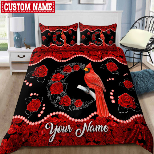  Customized Name Cardinal Bedding Set