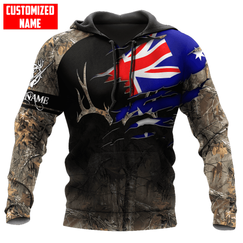  Personalized Hunting Australia Flag Shirts DA