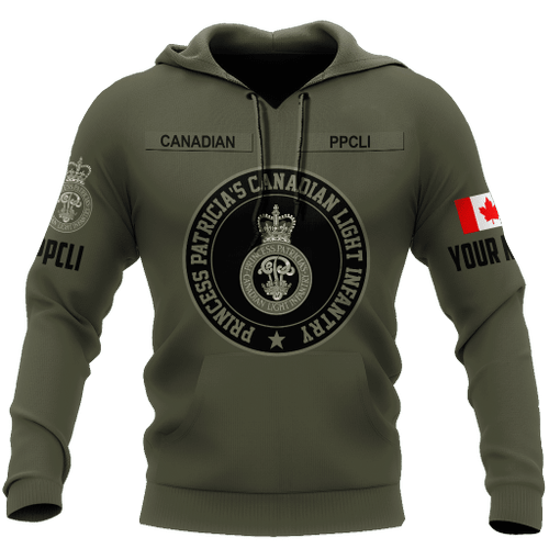 Personalized Canadian Veteran PPCLI Clothes