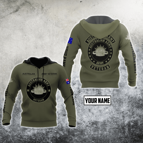  Personalized Name Australian Army Pullover Shirts