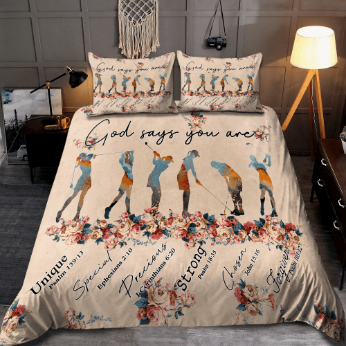  God Say You Are Bedding Set