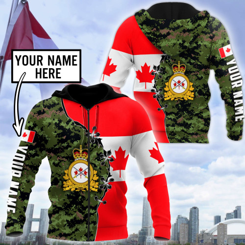  Personalized Name Canadian Veteran Clothes