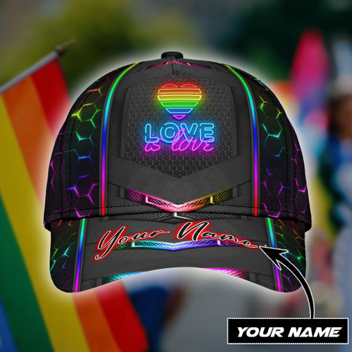  Personalized Love is Love Cap