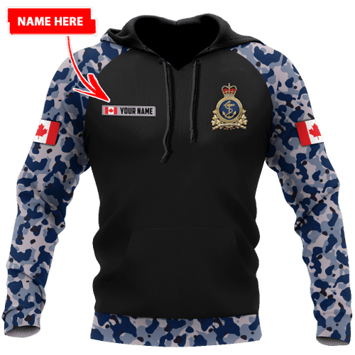 Personalized Name Canadian Navy Shirts