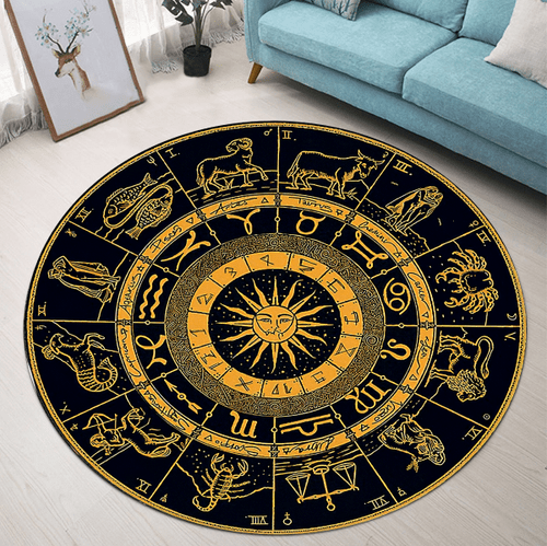  Zodiac Circle Rug