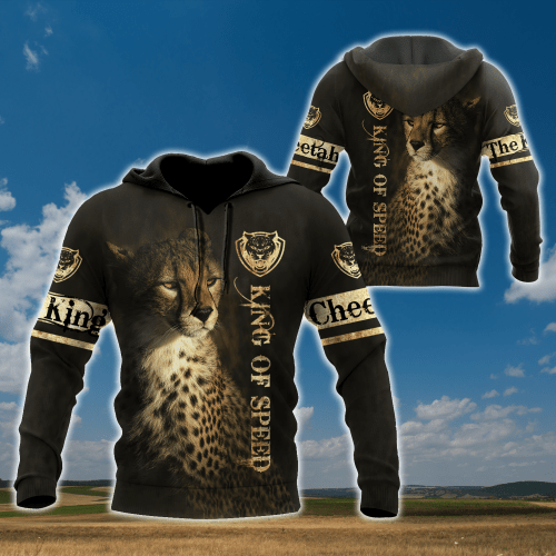 Juneteenth  African Cheetah King Of Speed Unisex Shirts SN
