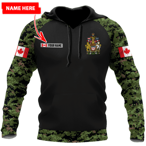  Personalized Name Canada Coat of Arms Clothes