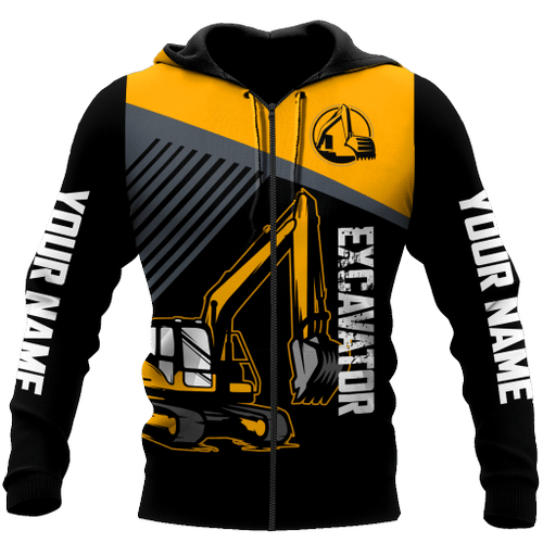  Personalized Excavator Heavy Equipment shirts