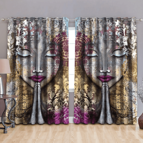  Namaste Painting art D Design Curtain