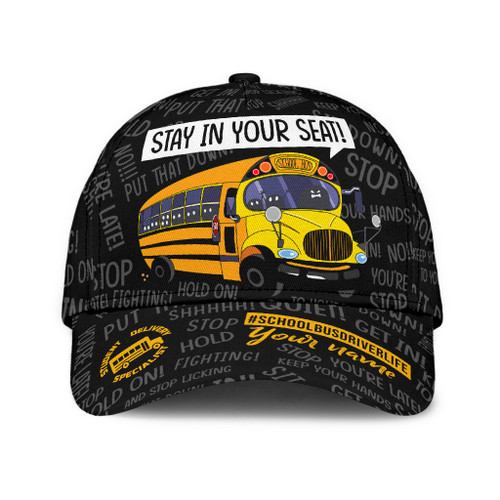  Personalized Name Bus Driver D Classic Cap PH