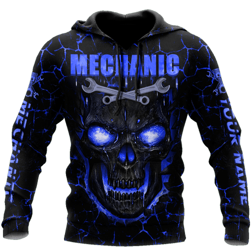  Personalized Mechanic All Over Printed Hoodie For Men and Women TN