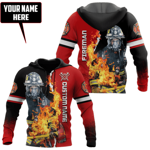  Tmarctee Customized name Fireman Shirts NH