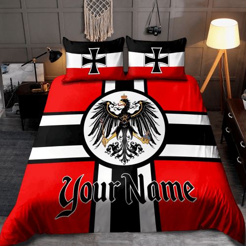  Personalized Name Prussia Bedding Set