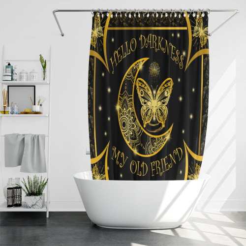  Butterfly Shower Curtain
