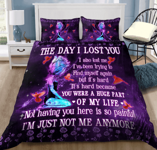  The Day I Lost You Cardinal Bedding Set MHBM