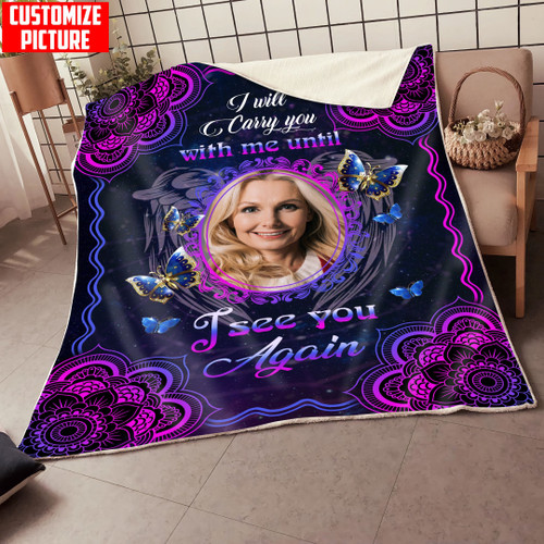  Customized Picture Butterfly Blanket SN