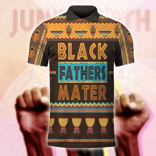  Juneteeth Africa Black Father Mater Shirts PD