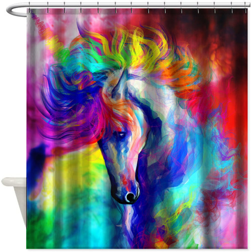  Unicorn Shower Curtain VH