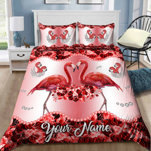  Flamingo Couple Bedding Set SN