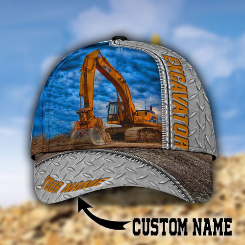  Excavator Heavy Equipment Cap