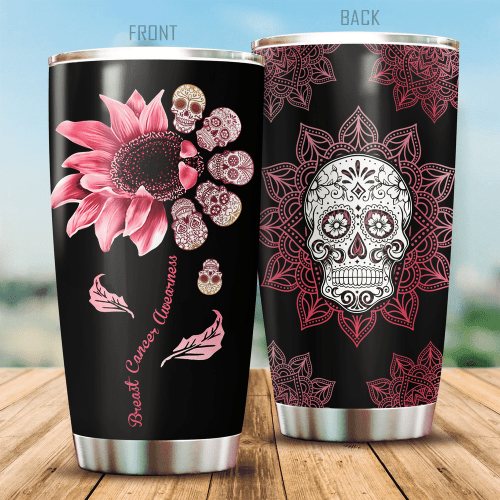  Breast Cancer Steel Stainless Steel Tumbler