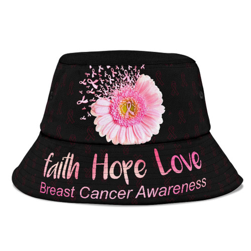  Breast Cancer Bucket Hat No