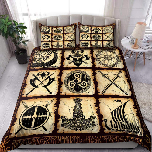 Beebuble Symbols Of Viking Bedding Set DD