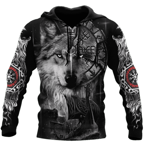 Beebuble Viking Wolf Tattoo Unisex Shirts