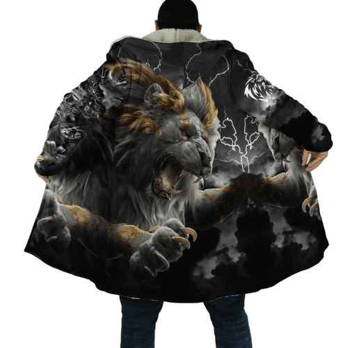 Beebuble The King Lion Sky 3D All Over Printed Cloak KL01092203