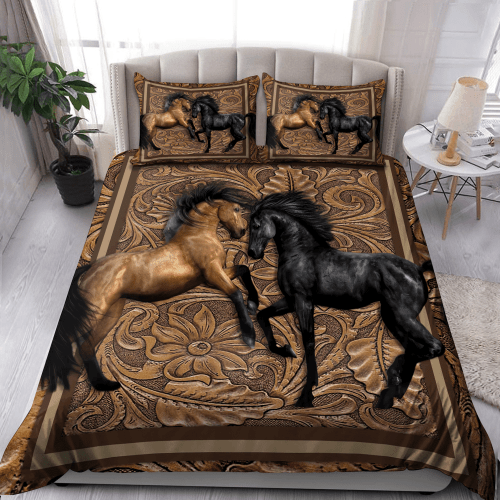 Beebuble Horse Collection Art 3D All Over Printed Bedding Set KL13092201