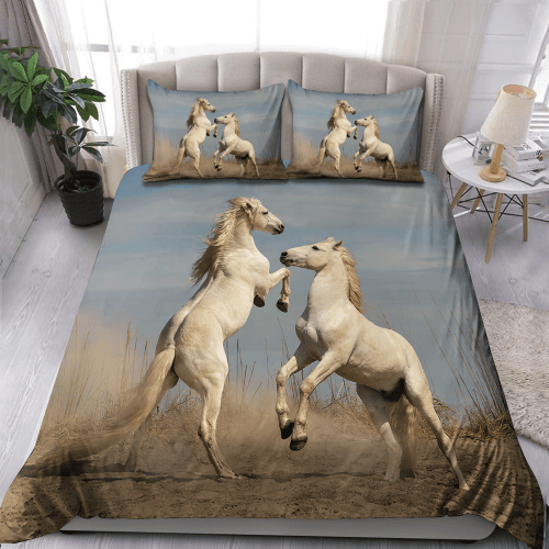 Beebuble Horse Riding Art 3D All Over Printed Bedding Set KL12092203