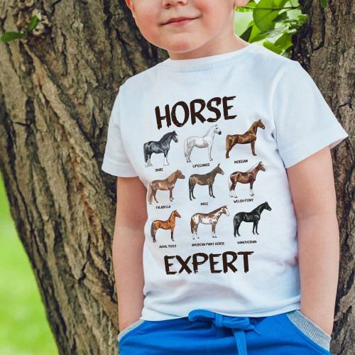 Beebuble Horse Expert shirts for Kids Style