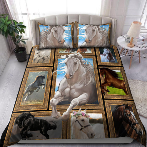 Beebuble Horse Collection Art 3D All Over Printed Bedding Set NTN14092201