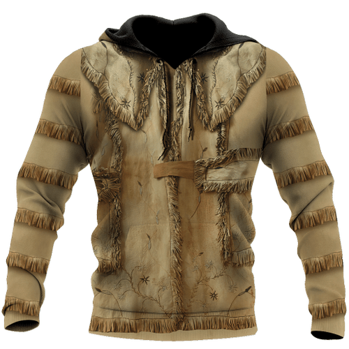 Beebuble Cowboy Jacket Cosplay No Leather Native Style Unisex Hoodie