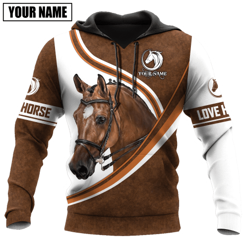 Beebuble Personalized Name Thoroughbred Horse Unisex Shirts