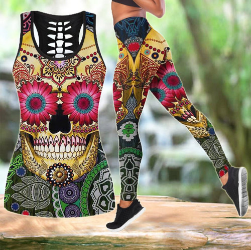 Beebuble Candy Skull Combo Outfit For Women TQH