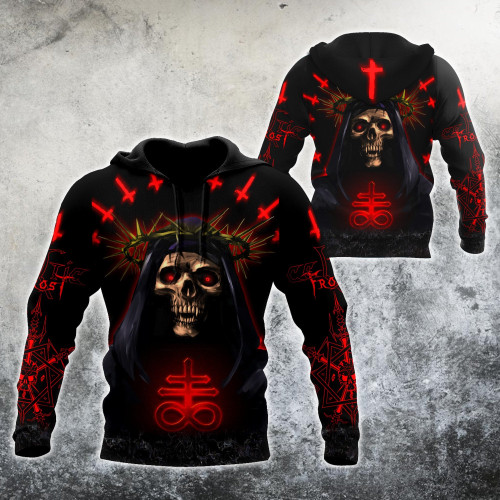 Beebuble The King Satanic Hoodie For Men And Women MHJJ