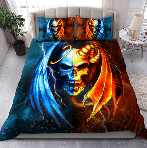 Beebuble Ice And Fire Skull Bedding Set