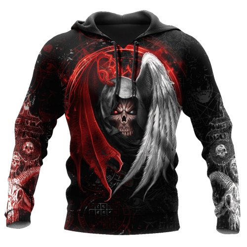 Beebuble Two Wings Skull Unisex Shirts