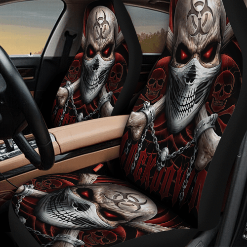 Beebuble Cool Skull Car Seat Cover DA