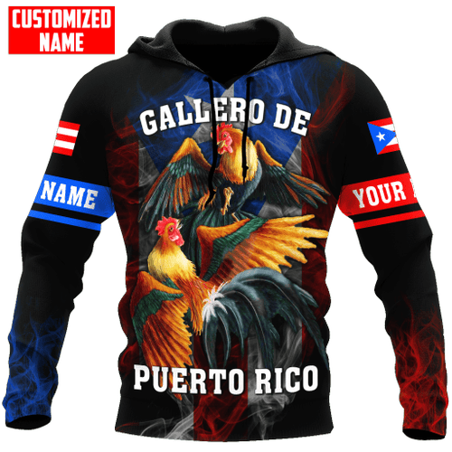 Beebuble Personalized Gallero De Puerto Rico All Over Printed Shirts