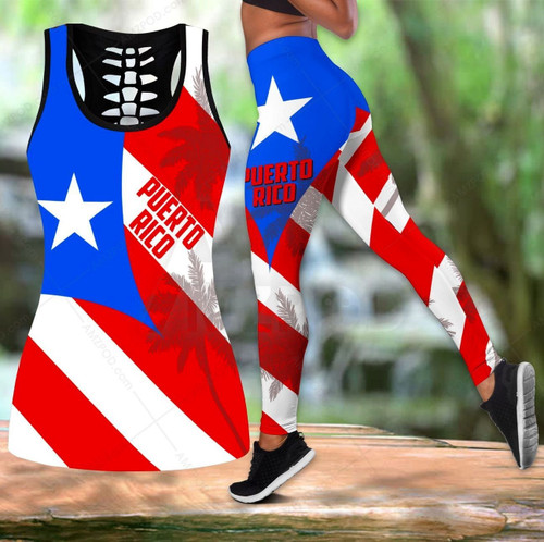 Beebuble Puerto Rico Flag Lover Combo Outfit TH